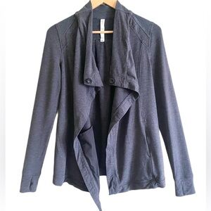 LULULEMON ATHLETICA Women’s Modal Blend Wrap Jacket Size 6